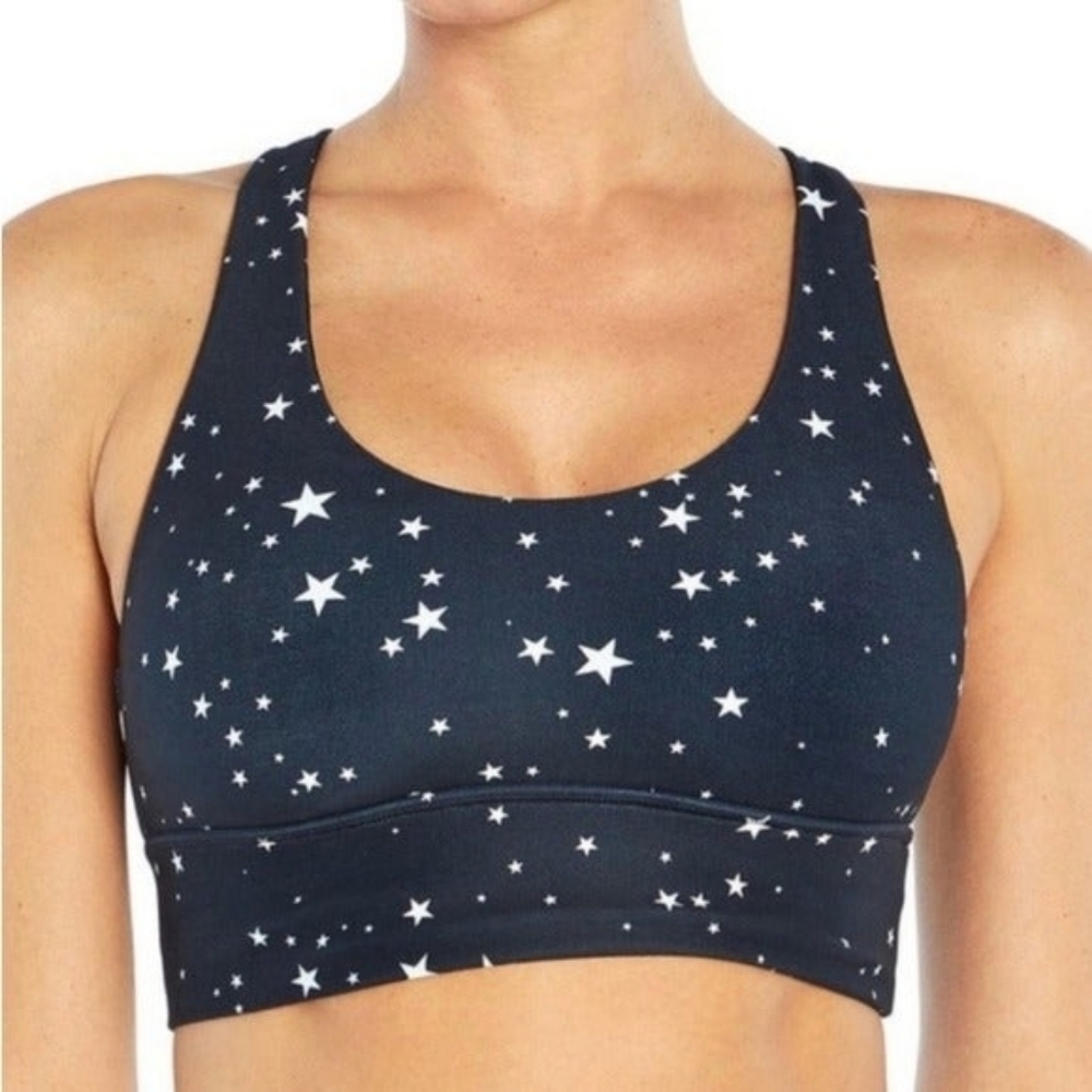 Wildfox Scattered Star Chris Sport Bra